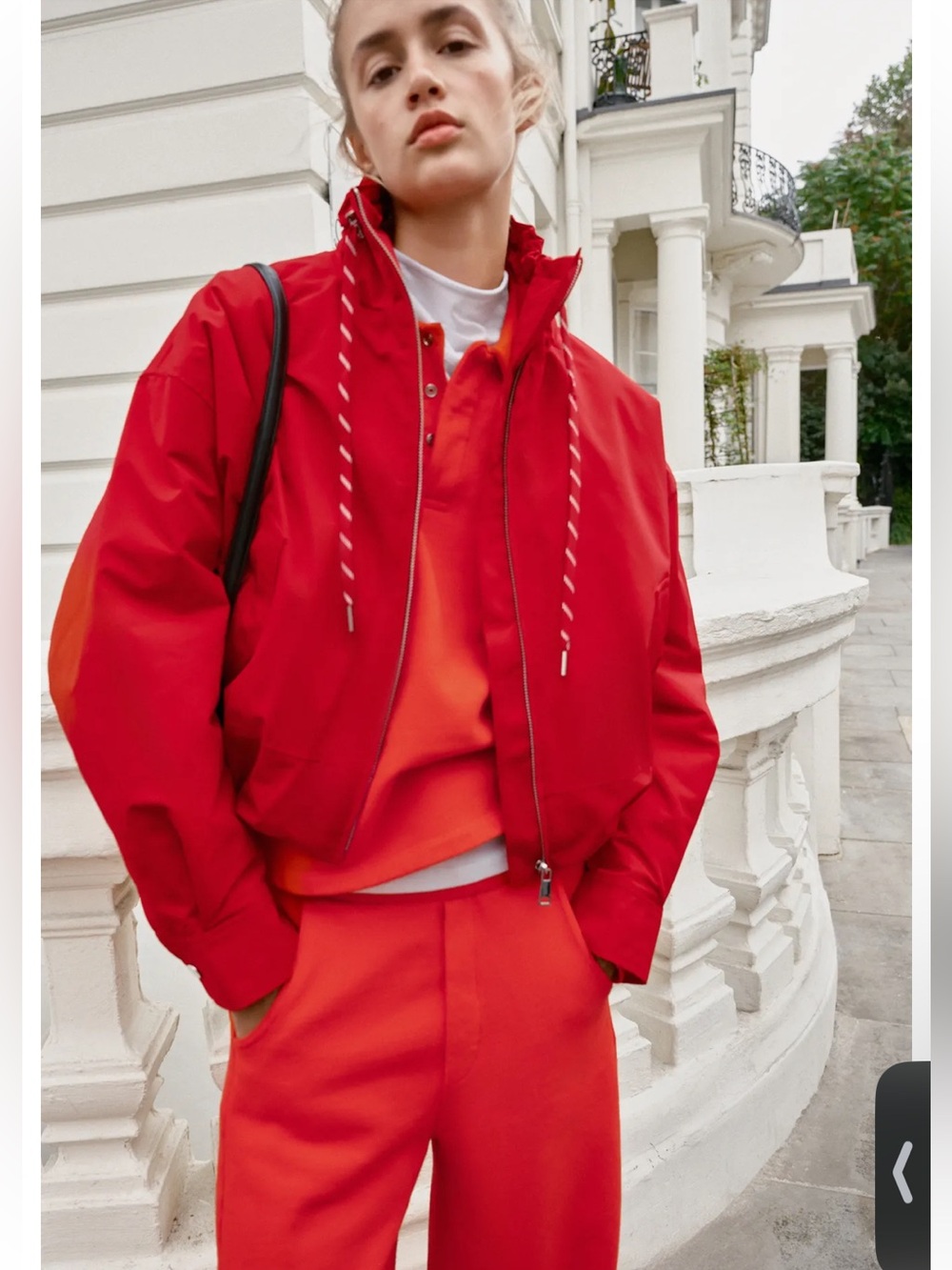 Zara water repellent quilted jacket